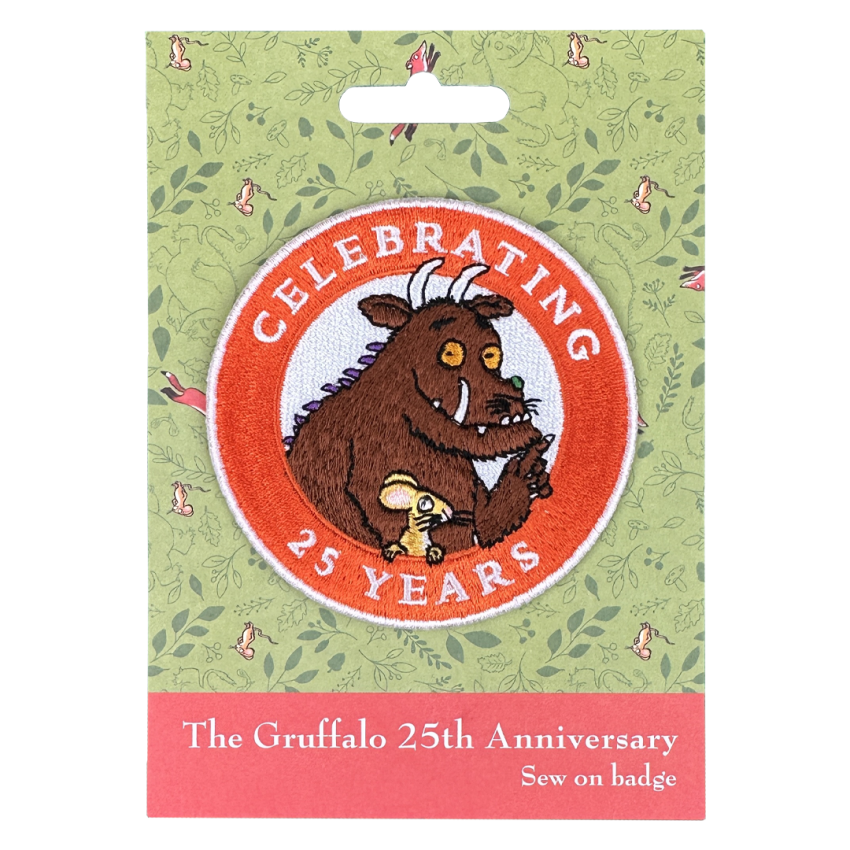 Photograph: The Gruffalo 25 Years Sew On Patch