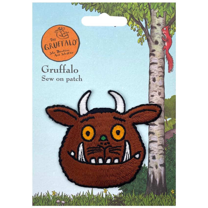 Photograph: The Gruffalo Face Sew On Patch