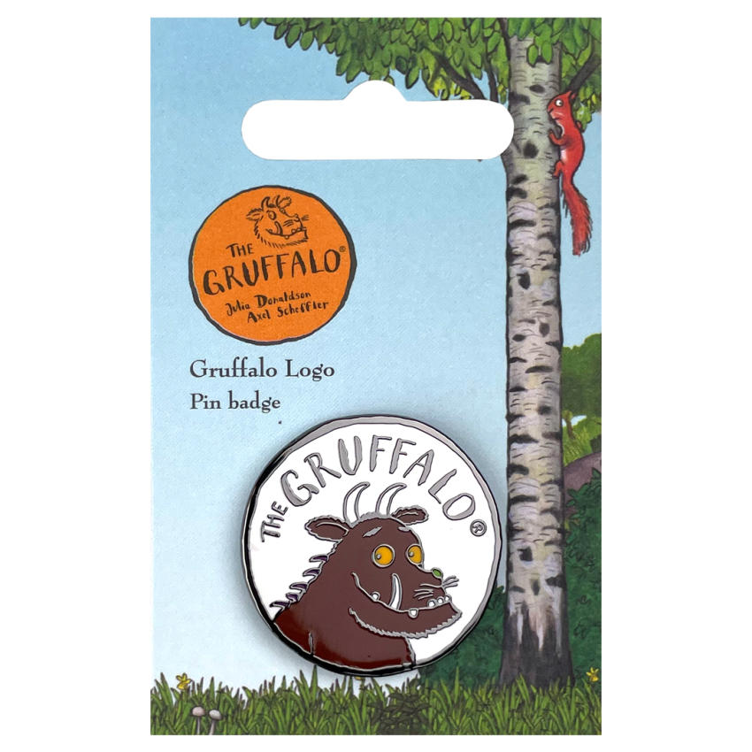 Photograph: The Gruffalo Logo Pin Badge