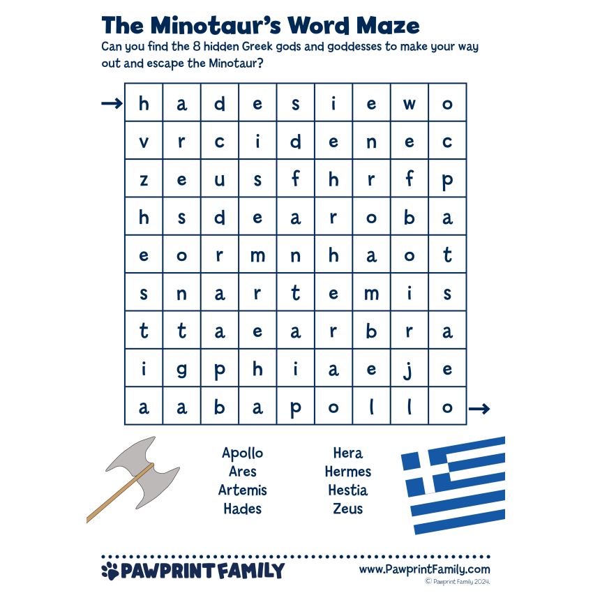 Photograph: The Minotaur’s Word Maze