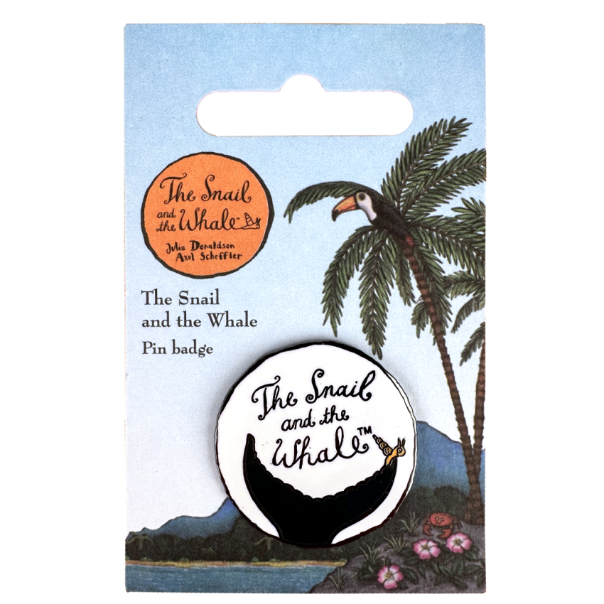 Photograph: The Snail and the Whale Logo Pin Badge