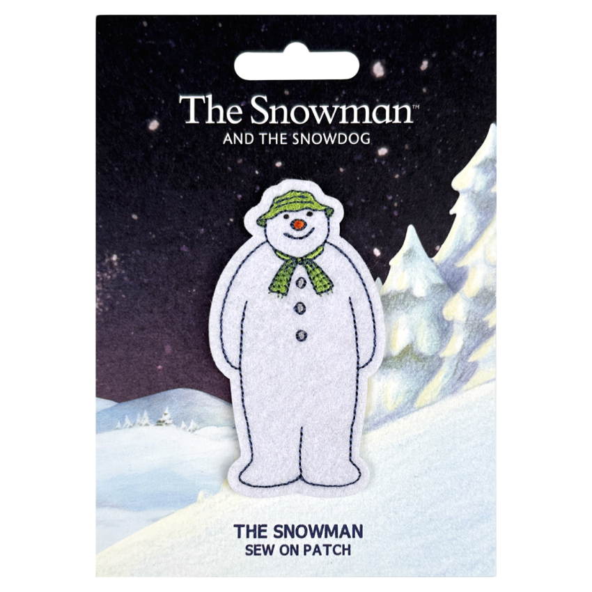 Photograph: The Snowman Sew On Patch