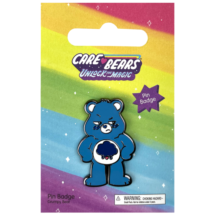 Photograph: Unlock Grumpy Bear Pin Badge