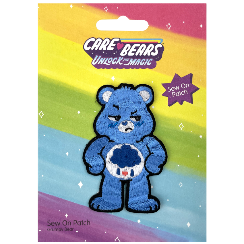 Photograph: Unlock Grumpy Bear Sew On Patch