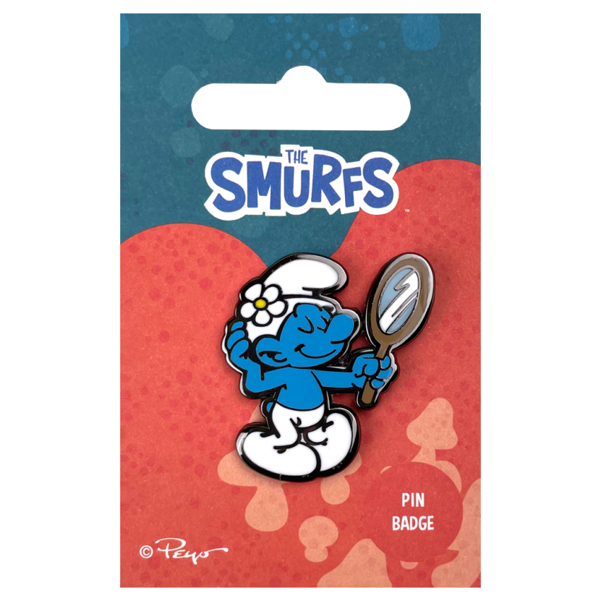 Photograph: Vanity Smurf Pin Badge