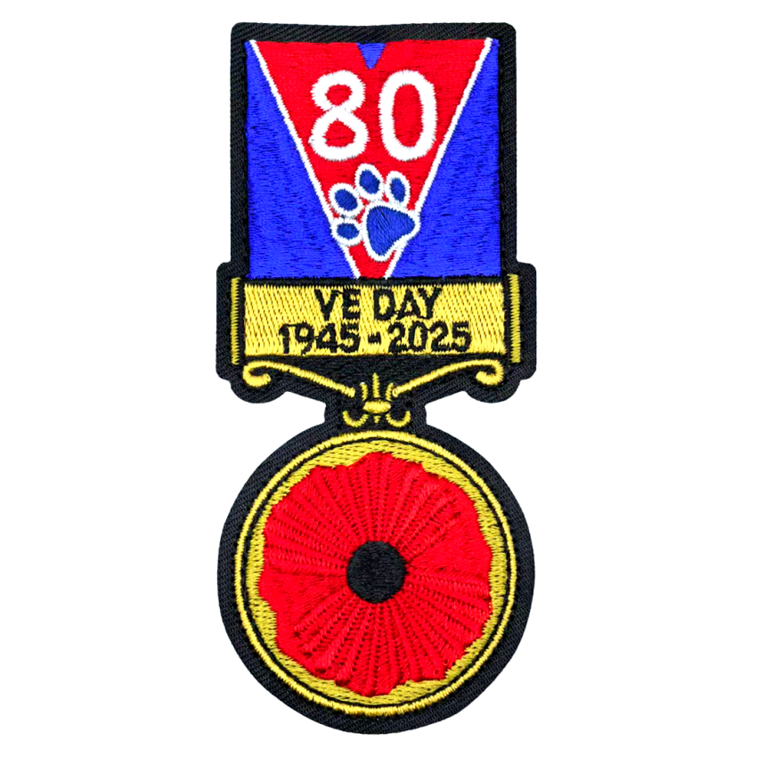 Photograph: VE Day 80 - Embroidered
