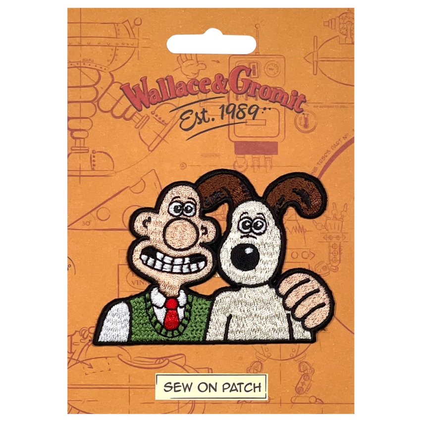 Photograph: Wallace and Gromit Sew On Patch