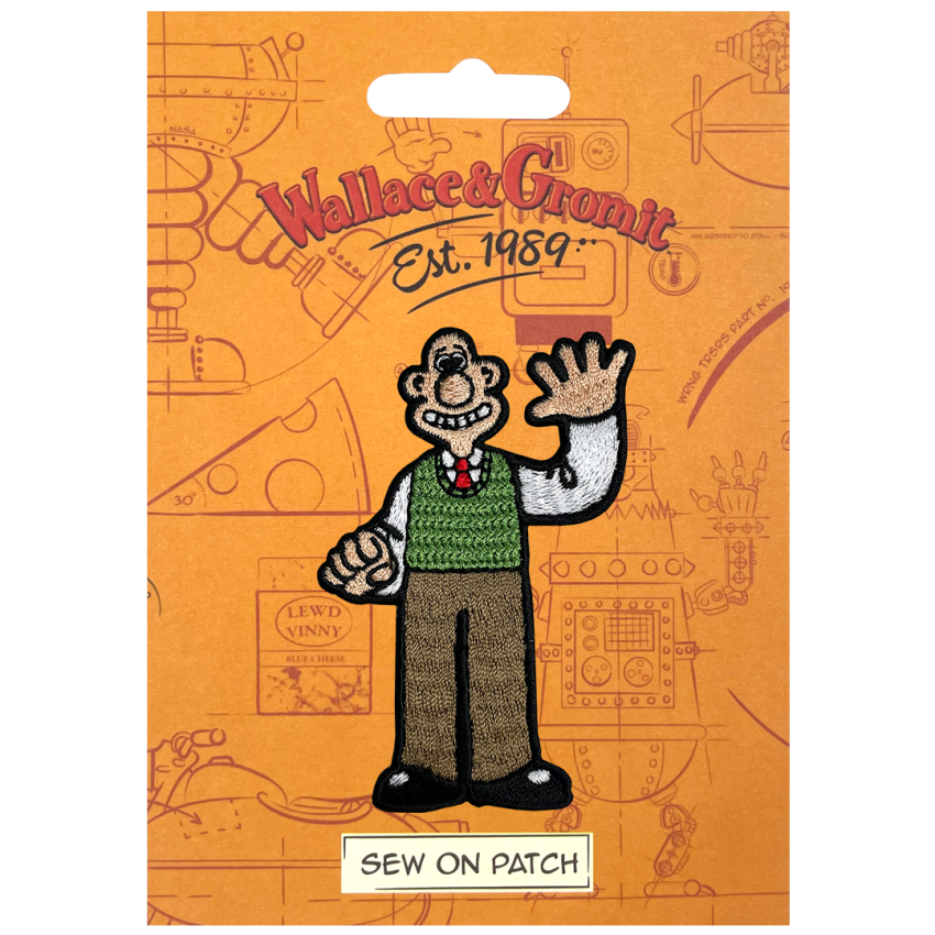 Photograph: Wallace Character Sew On Patch