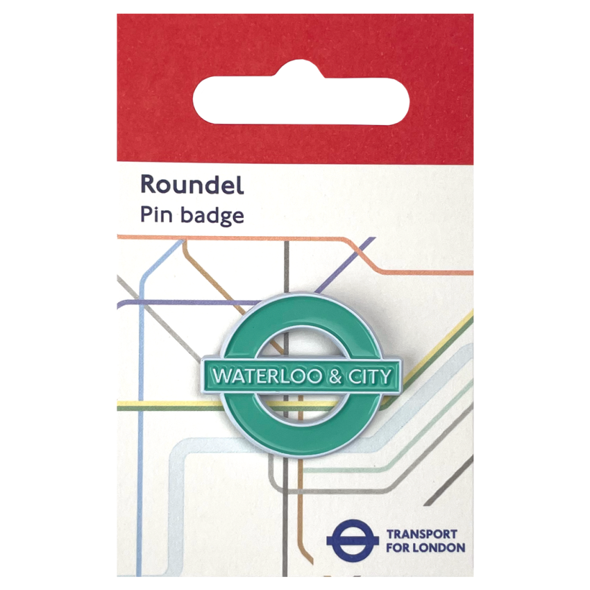 Photograph: Waterloo & City Line Pin Badge