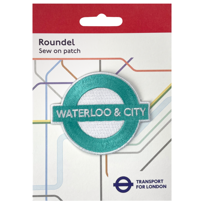 Photograph: Waterloo & City Line Sew On Patch