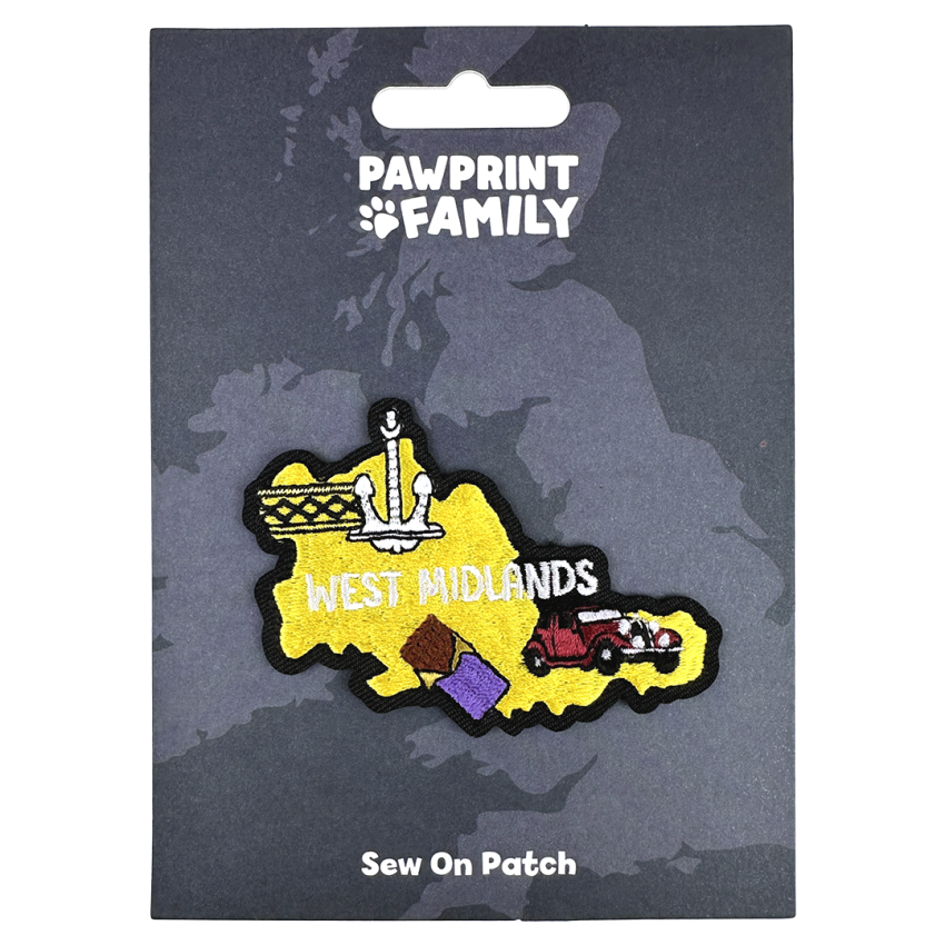 Photograph: West Midlands County Sew on Patch