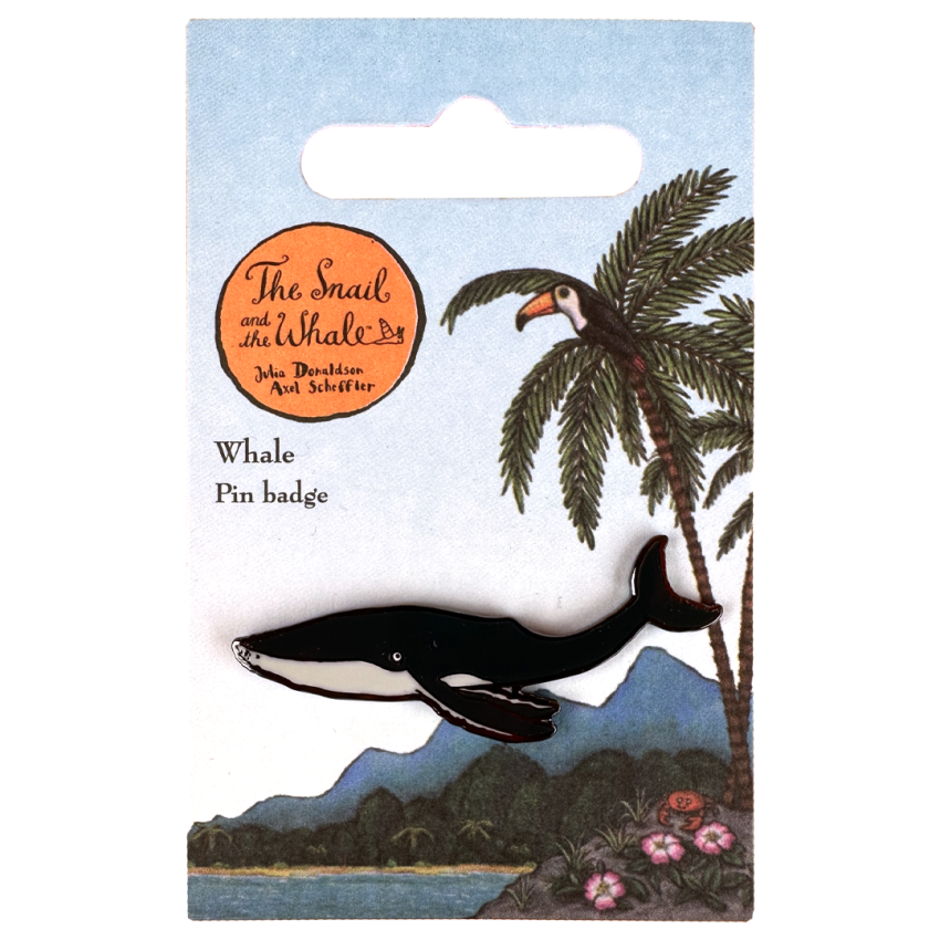 Photograph: Whale Pin Badge