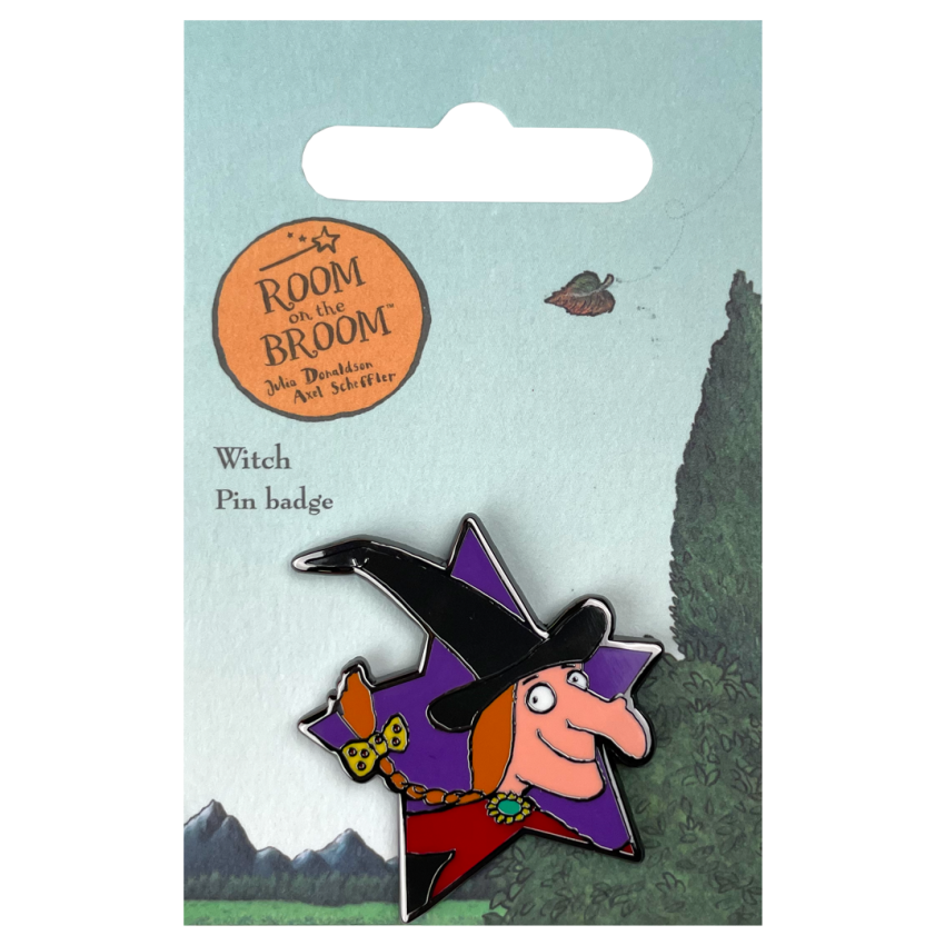 Photograph: Witch Character Pin Badge