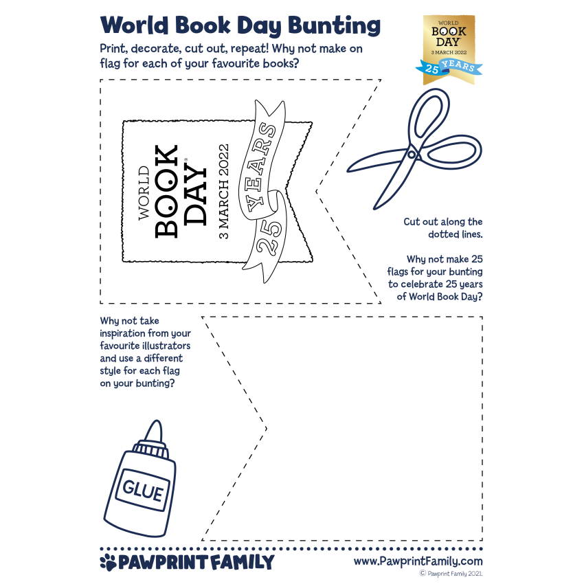 Photograph: World Book Day Bunting
