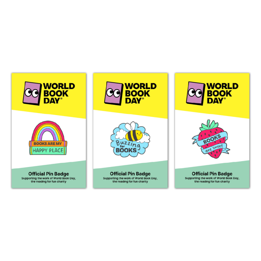 Photograph: World Book Day Pin Box 2027