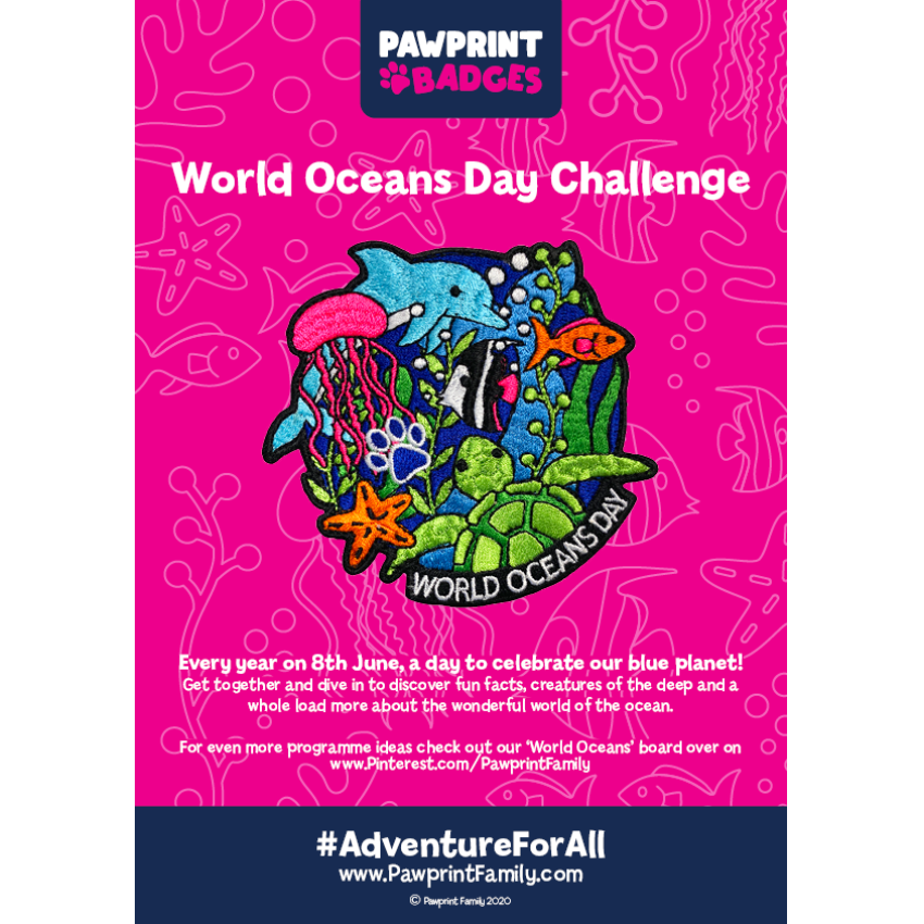 Photograph: World Oceans Day Challenge Pack