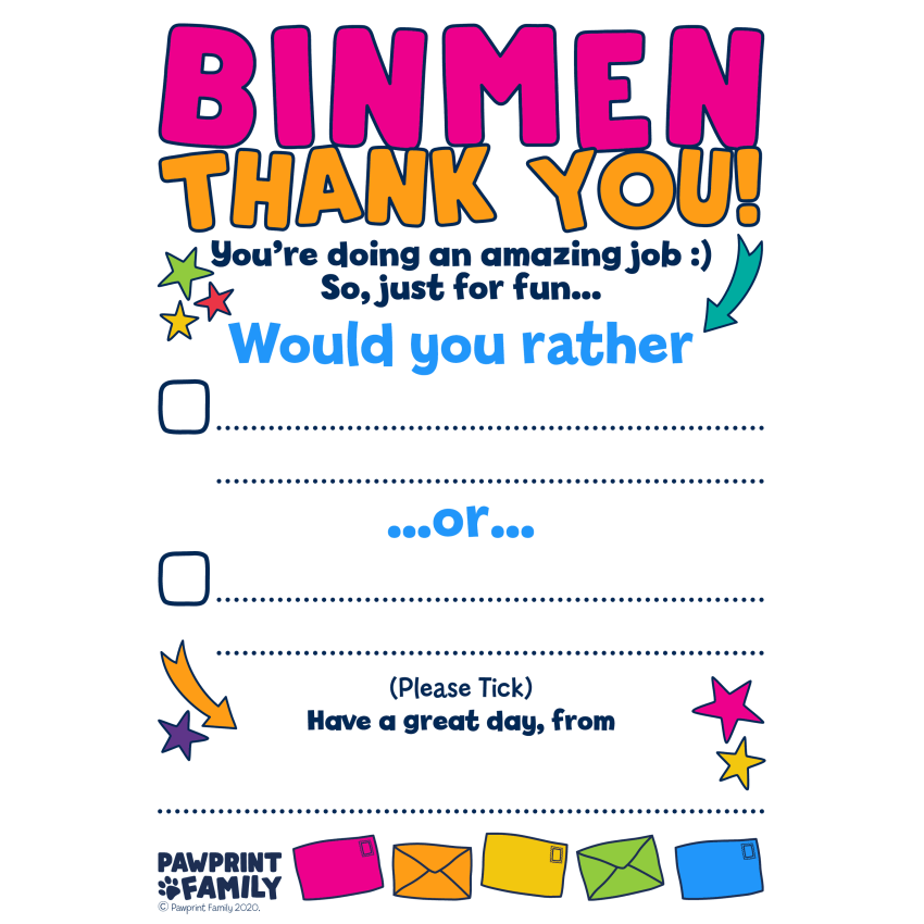 Photograph: Would You Rather - Binmen