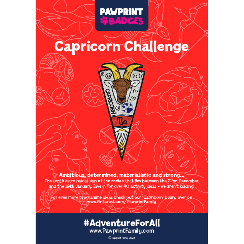 Photograph: Zodiac - Capricorn Challenge Pack