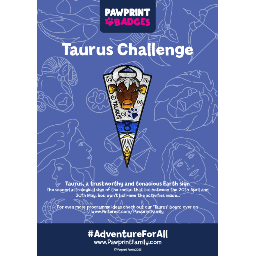 Photograph: Zodiac - Taurus Challenge Pack