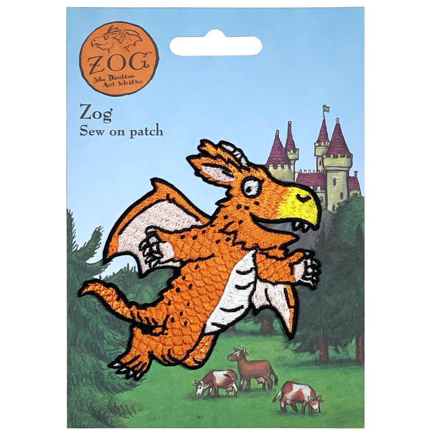 Photograph: Zog Flying Right Sew On Patch