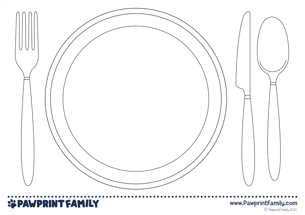 Placemat - Pawprint Family