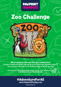 Zoo Challenge Pack - Pawprint Family