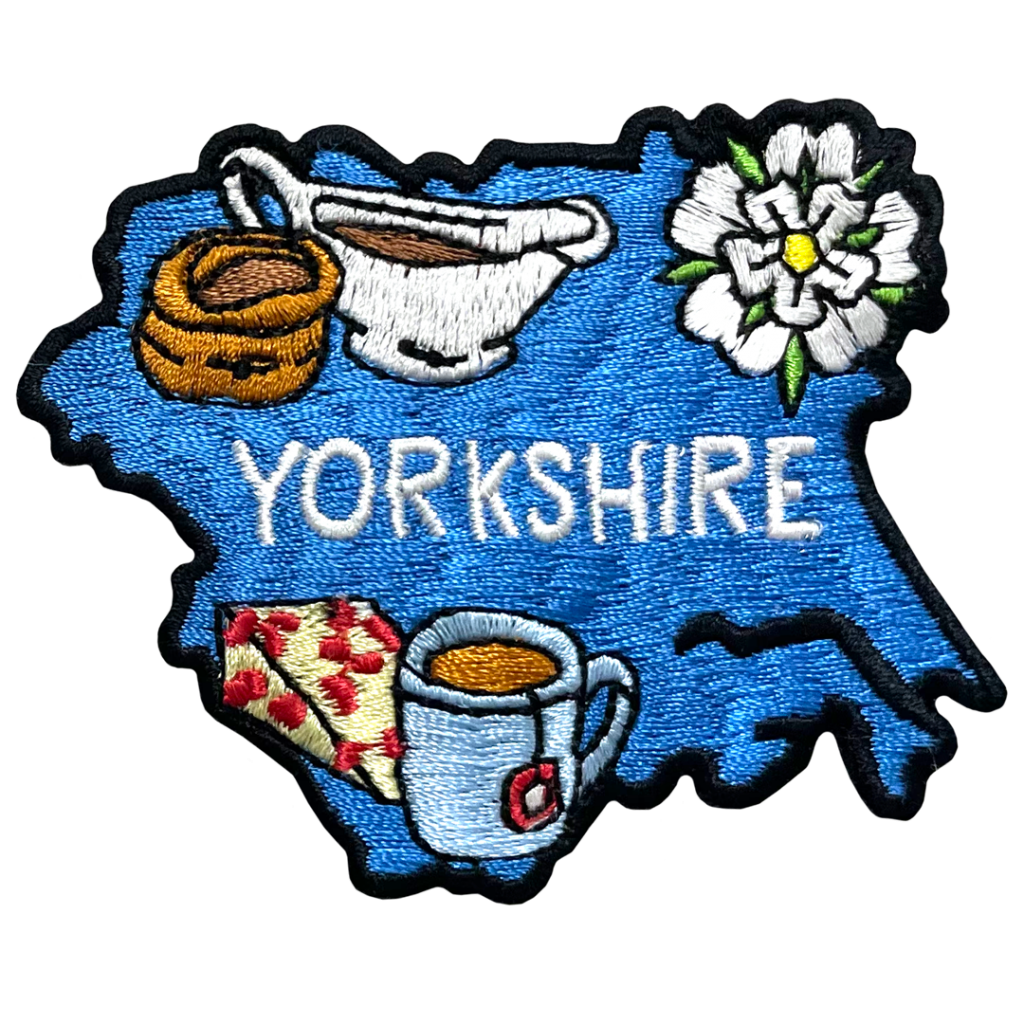 Yorkshire Sew On Patch - Pawprint Family