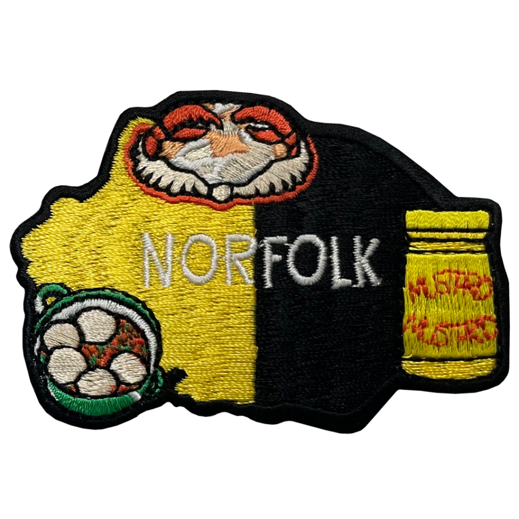 Norfolk Sew On Patch - Pawprint Family