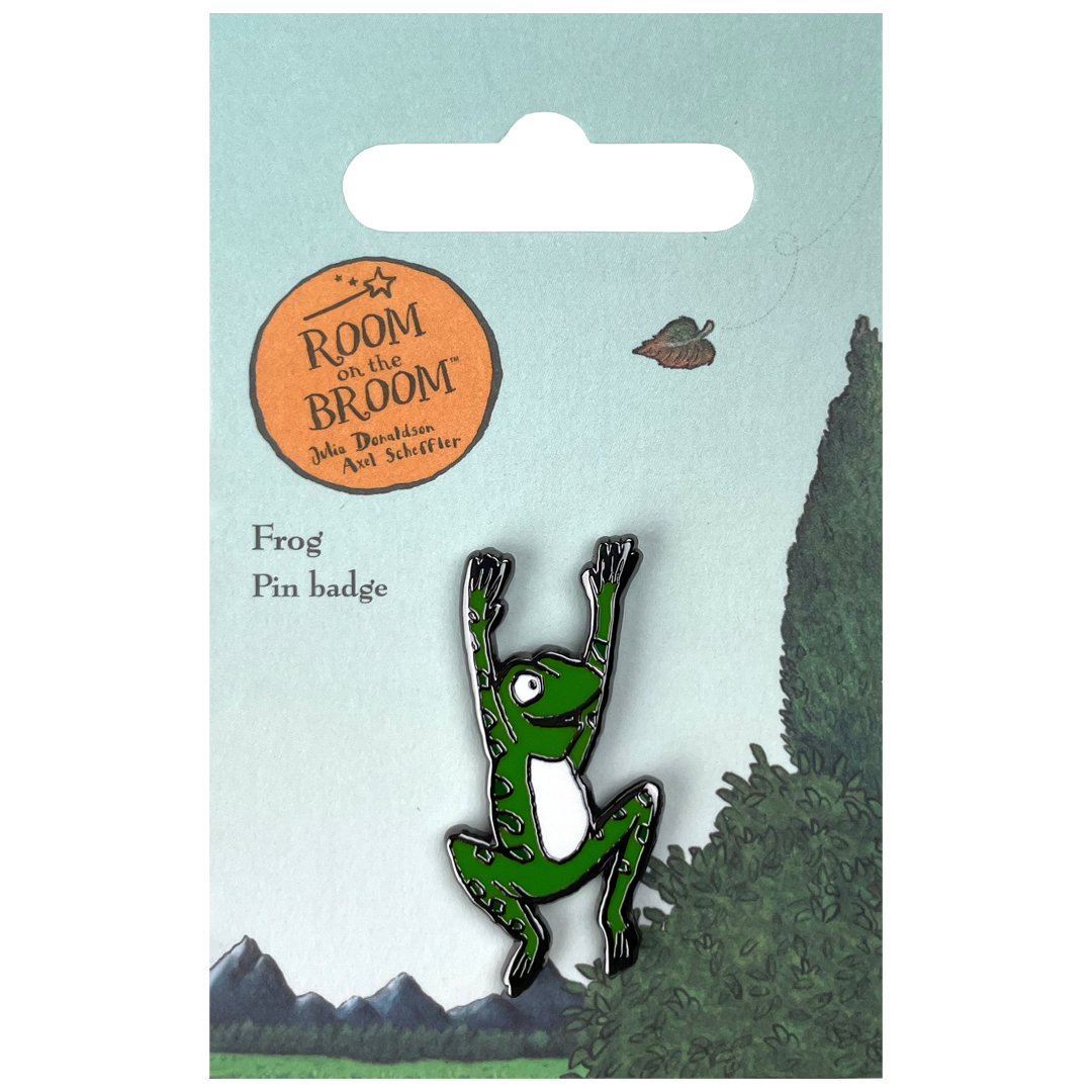 Happy Little Frog - Metal Enameled Pin