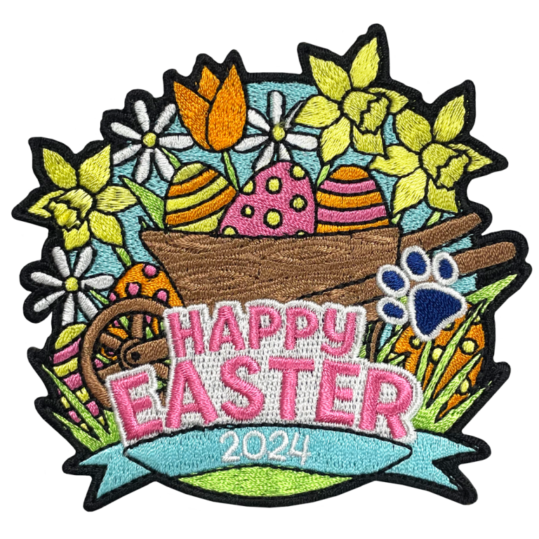Happy Easter 2024 Pawprint Family