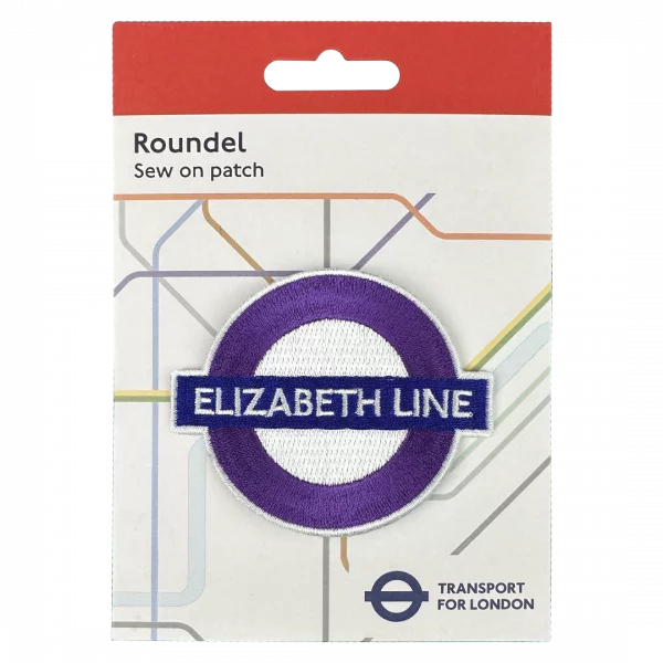 Elizabeth Line Sew On Patch