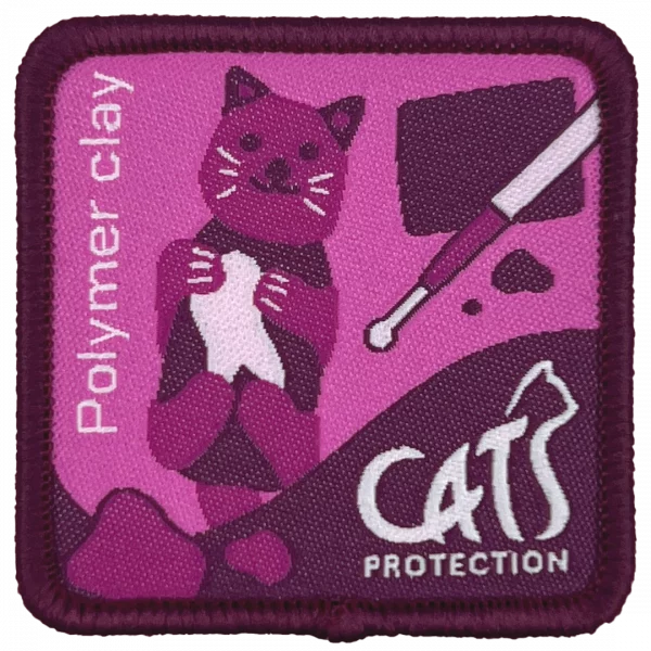 Craft for Cats: Polymer Clay Sew-On Patch - Image 2