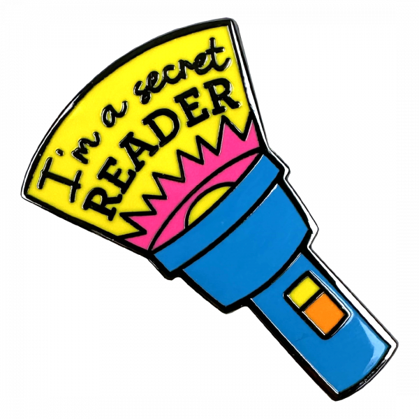 Secret Reader Pin Badge - Image 2