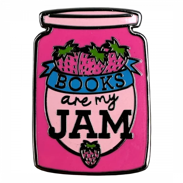 Books Are My Jam Pin Badge - Image 2